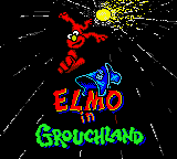Adventures of Elmo in Grouchland, The (Europe) Title Screen